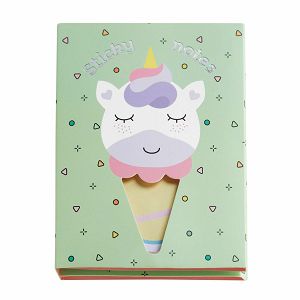 Set blok samoljepljivi i zastavice Miquelrius Back2Fun unicorn 10/1 MR7586