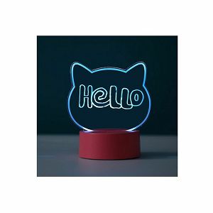 Lampa u obliku mačke iTotal za pisanje LED promjena boja DIY XL2330G