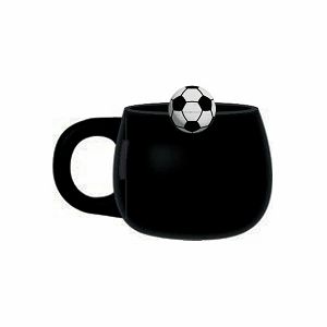 Šalica iTotal Charm Nogomet SPORT crna XL2525J