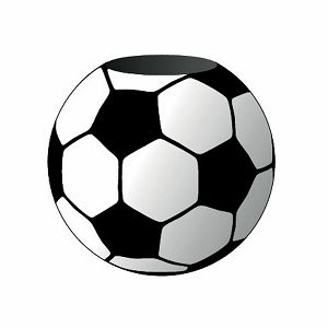 Čaša za olovke iTotal u obliku nogometne lopte SPORT 3D XL3034B