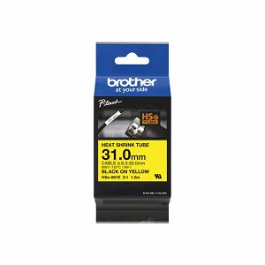 Vrpca Brother p-touch HSE661  31mm black /yellow