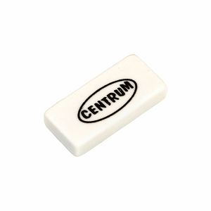 Gumica Centrum bijela 30x14x6mm 120/1 80374