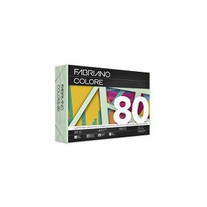 Papir Fabriano Colore A4/80g verde ch. 500L 75521297 soft