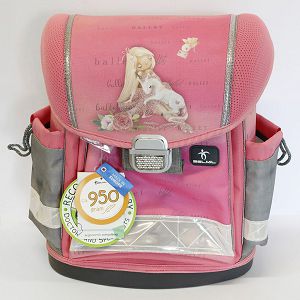 Oštećena torba školska Belmil classy balett dark pink 403-13/119