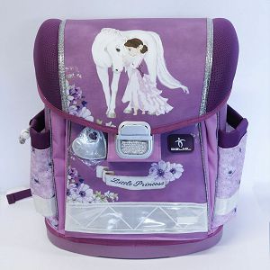 Oštećena torba školska Belmil classy little princess purple 403-13/AG/45 AK_BEL