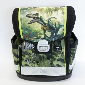 Oštećena torba školska Belmil classy lost world 403-13/AG/66 AK_BEL