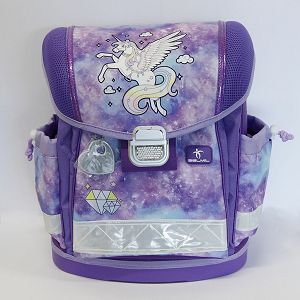 Oštećena torba školska Belmil classy diamond unicorn 403-13/AG/43-1