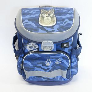 Oštećena torba školska Belmil mini-fit alpha wolf 405-33/AG/PC-17 AK_BEL