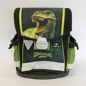 Oštećena torba školska Belmil classy dinosaur world 2 403-13/AG/23 AK_BEL