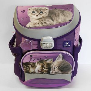 Oštećena torba školska Belmil mini-fit little caty 405-33/AG/PC-2