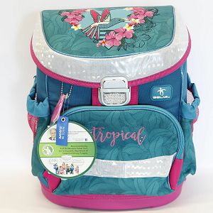 Oštećena torba školska Belmil mini-fit tropical hummingbird 405-33/59 AK_BEL
