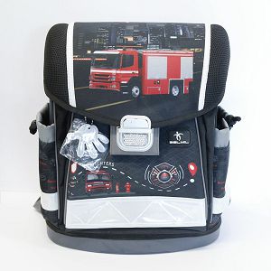 Oštećena torba školska Belmil classy firetruck 2 403-13/AG/20 AK_BEL