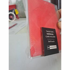 Outlet artikl - B grade Mini novčanik za kartice Miquelrius crveni MR37270