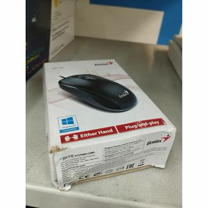 Oštećeni (ambalaža) Miš Genius DX-110, 1000dpi, crni, PS2