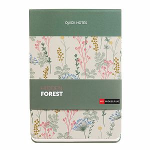 Blok Miquelrius A5 Hidden Forest ljepljeni 80L 80g/m2 crte MR7774