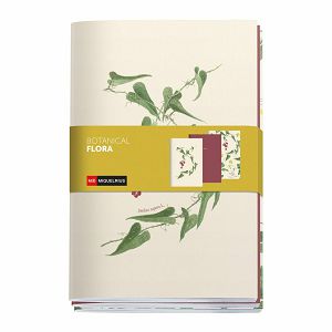 Set bilježnica Miquelrius 142x210 mm Botanical Flora Šivane (crte, čista, točkice) 3/1 MR8326