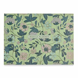 Planer tjedni Miquelrius Golden Jazmine 240x180 mm Cvjetni zeleni MR7779