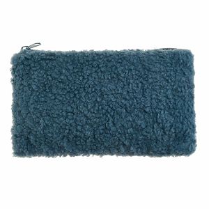 Kozmetička torbica Miquelrius višenamjenska prazna Golden Jazmine Plava tkanina flis MR19578