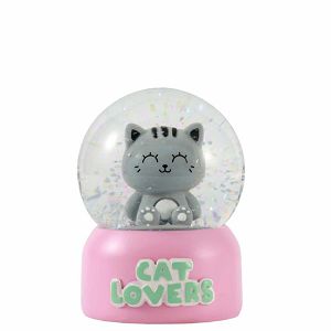 Snježna kugla iTotal Cat siva XL3187