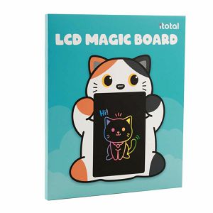 Čarobna ploča iTotal LCD Cat narančasta XL3171