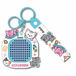 Privjesak za ključeve iTotal puzzle Cat XL3279