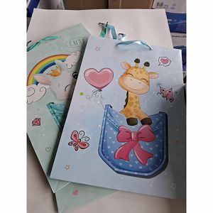 Oštećena ukrasna vrećica iTotal Baby animals L 30x42x12 cm XL2411