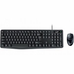 Tipkovnica Genius KM-170 + Miš USB crna, US