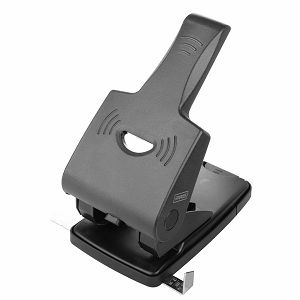 Bušač D.RECT 2 rupe do 65 listova crni 18116