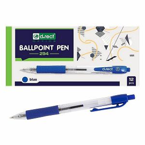 Kemijska olovka D.RECT 0.7mm plavi ispis 11988 