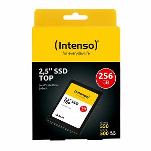 SSD Intenso #3812440 256GB, 2.5" SATA III 7mm, r550/w500Mbs