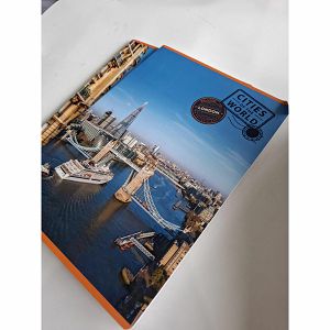 Oštećena bilježnica Ilijanum A4 70g 52L crte city