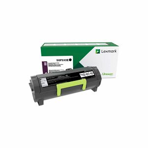 Toner Lexmark 50F5X0R black 10k 