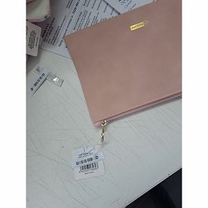 Outlet artikl - B grade Kozmetička torbica Miquelrius prazna roza sa zlatnim detaljima Sweet fruits MR18269