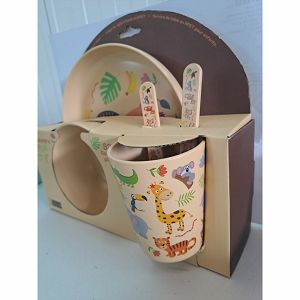 Outlet artikl - B grade Set pribora za jelo iTotal Animals kids životinje ID5301D