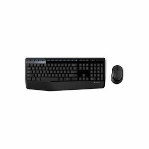 Tipkovnica + Miš Logitech MK345 Combo Wireless,HR, crna 920-006489