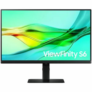 Monitor Samsung S60UD ViewFinity 24" QHD 2560x1440 2K, 100Hz, 5ms, IPS, USB-C (90W), 99% sRGB, HDR10, HAS, Tilt, Swivel, Pivot