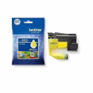 Tinta Brother LC552Y yellow 550 str.