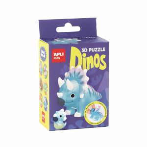 Puzzle 3D Apli Dinos Triceratops 20036