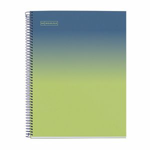 Kolegij blok Miquelrius A4 90g 80L spiralni kocke Gradient Blue & Lemon MR4446