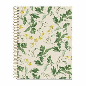 Kolegij blok Miquelrius A4 90g 80L spiralni crte Entredos Chelindonium MR4499