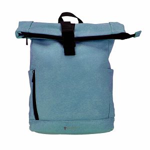 Ruksak Swiss Only s preklopnim (roll-top) zatvaranjem 29x12x42cm 16L nebesko plavi SO-123-SBLUE