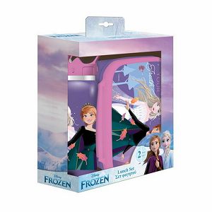 Set Frozen plastična kutija za užinu i boca od nehrđ. čelika 500ml 564406