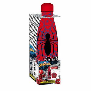 Set Spiderman plastična kutija za užinu i boca od nehr. čelika 500ml 508792