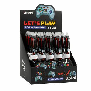 Kemijska olovka iTotal piši briši Let's play 4 boje 25/1 XL1806F