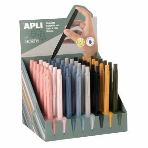 Kemijska olovka Apli metalna Pink 20469