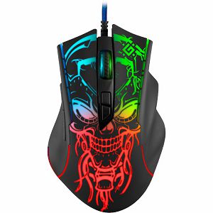 Miš Defender Bulletstorm GM-928, gaming žičani, rainbow