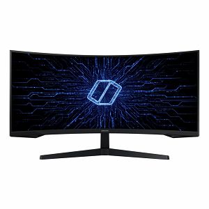 Monitor Samsung G55T Odyssey Gaming 34" UWQHD 3440x1440, 165Hz, 1ms, VA, HAS, Tilt, Swivel, Pivot, zakrivljen 1000R