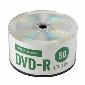 DVD-R Platinet Fiesta #40718 4,7GB 16x, Wrap Spindle 50/1