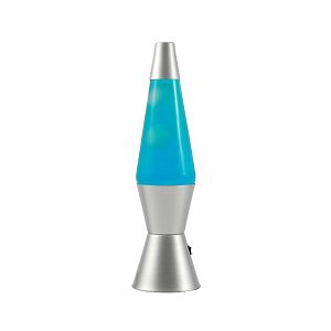 Lava lampa iTotal LED srebrna u plavoj bojiXL3328