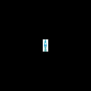 Lava lampa iTotal LED Blue pastel  XL3332